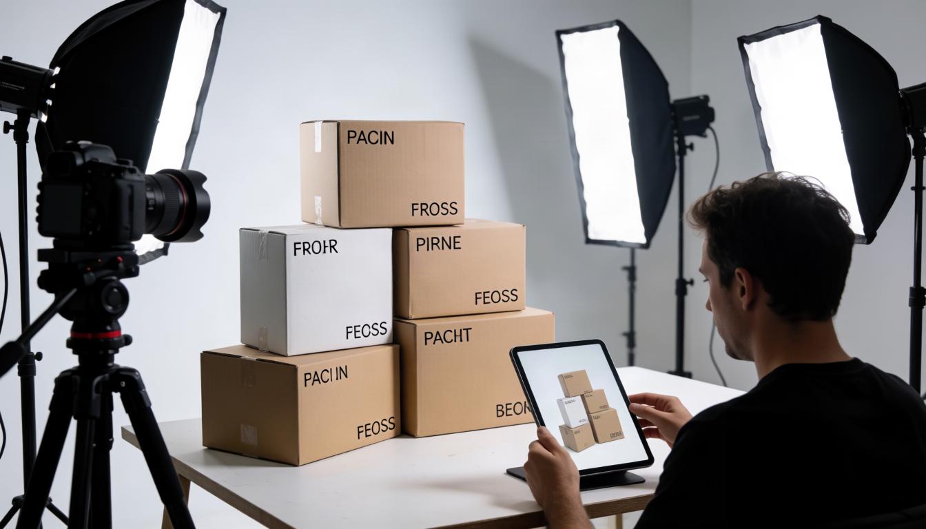 Simple-background product photos